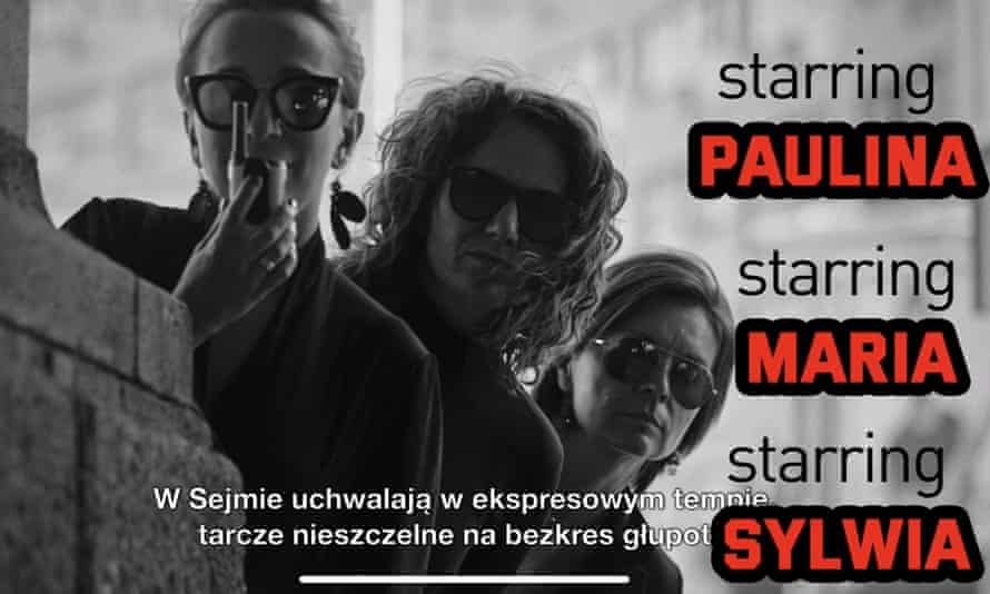 Lawyers turn to romcoms in fight for rule of law in Poland 1 A still from one of the short films made by and starring the lawyers from Poland’s Free Courts Foundation.