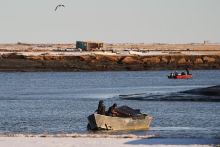 people in a boat