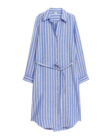 Blue stripe dress, £79, arket.com