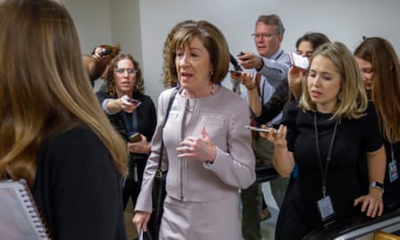 Susan Collins said she would vote to confirm Kavanaugh.