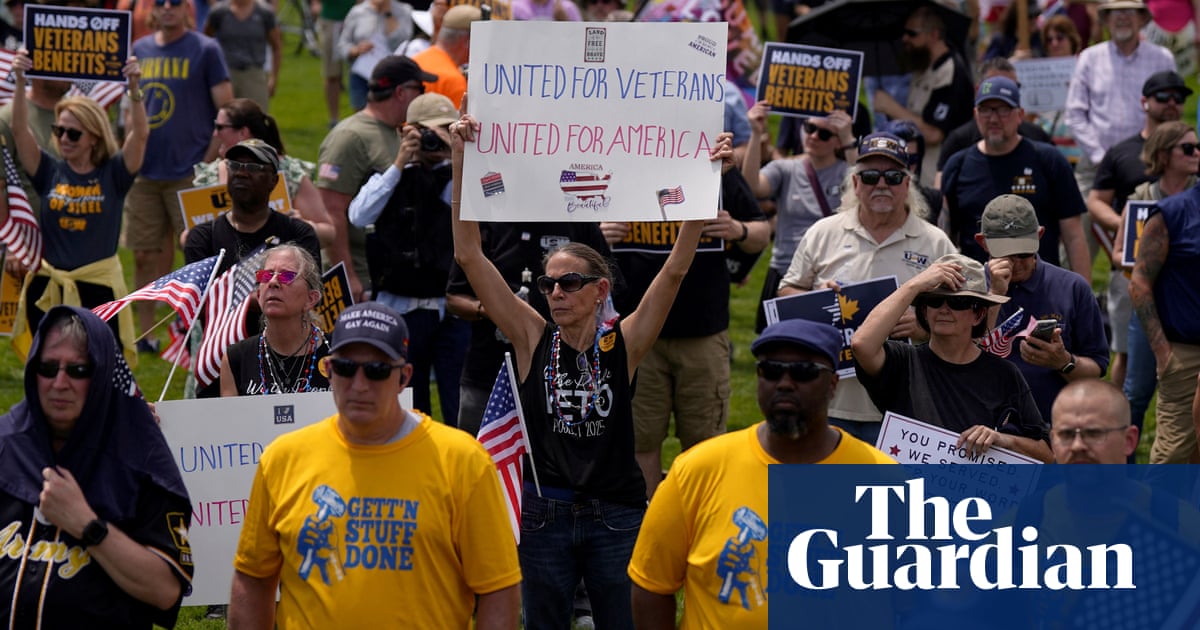 DC rally protests cuts to US veterans programs: ‘Promises made to us have come under attack’