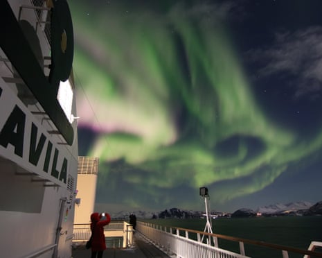 Havila images for Kevin Rushby piece on Norway Havila aurora, Norway