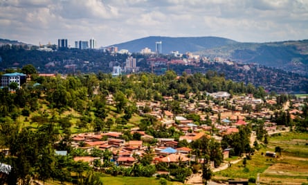 View of downtown Kigali