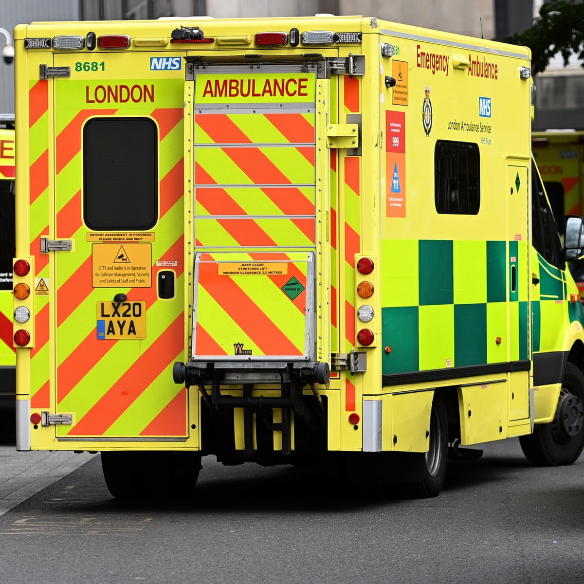 Ambulance service in England 'in meltdown' as one in four 999 calls missed  in October, Hospitals