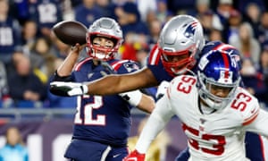 New England Patriots Dominant Defense Tames Giants To Stay Unbeaten Sport The Guardian