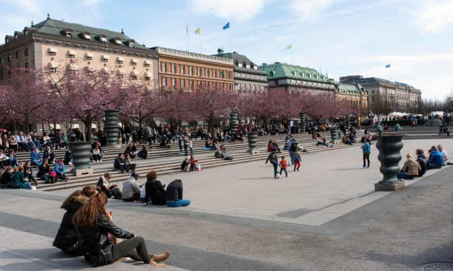 ‘The most important park in Sweden’ … Stockholm’s Kungsträdgården, site of a proposed new flagship store for Apple.