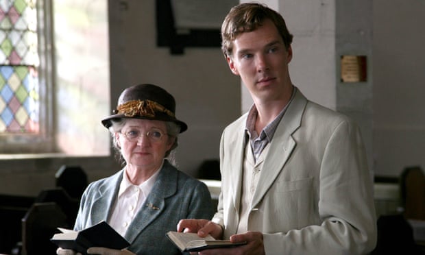 Julia McKenzie and Benedict Cumberbatch in Agatha Christie’s Murder is Easy for ITV.