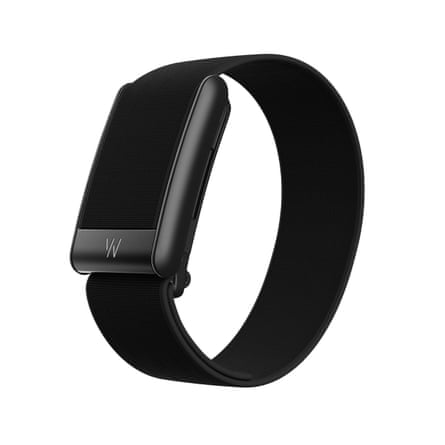 Black Whoop wrist fitness tracker