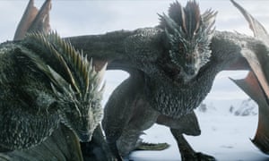 ‘It felt like HBO flashing the budget’ ... Game of Thrones’s dragon duo.