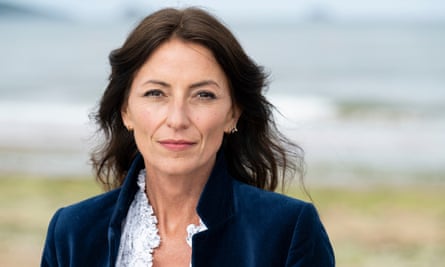 Head and shoulders portrait of Davina McCall