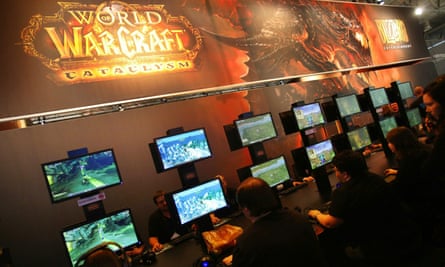 Gamers play ‘World of Warcraft’ in Cologne, Germany.