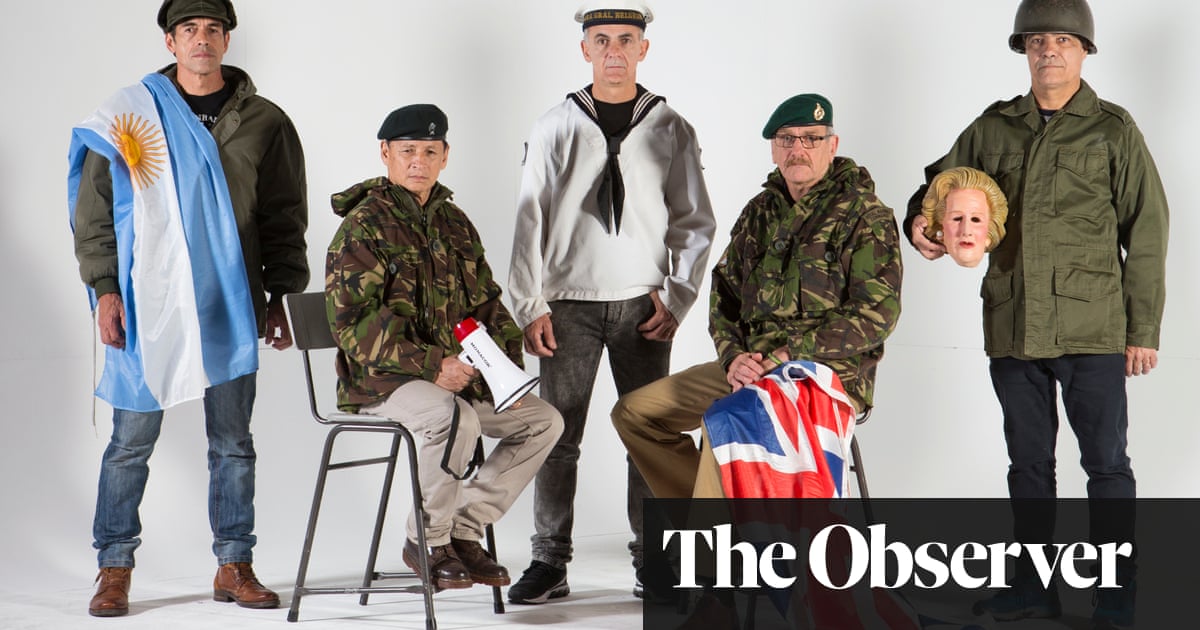 Minefield Two Sides Of The Falklands War On One Stage Theatre The Guardian Minefield Two Sides Of The Falklands War On One Stage Theatre The Guardian