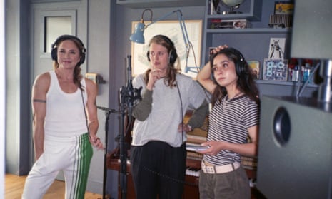 Melanie C, Marika Hackman and Jasmine Jethwa recording Call Me a Lioness.