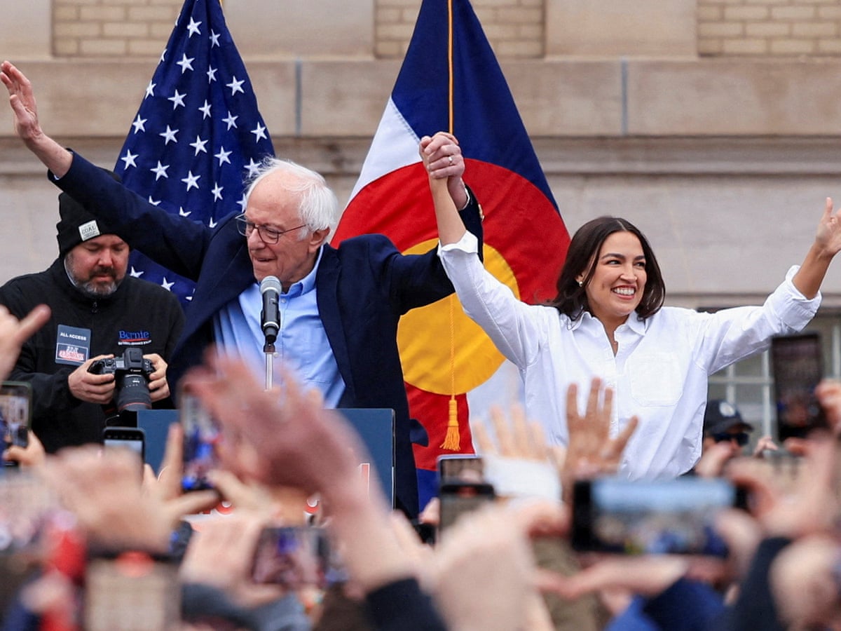 Bernie Sanders, Alexandria Ocasio-Cortez and the courage to brawl for the working class | Democrats | The Guardian