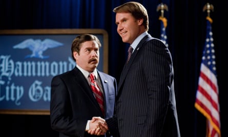 Zach Galifianakis and Will Ferrell in The Campaign (2012). Photograph: Allstar/Warner Bros Pictures