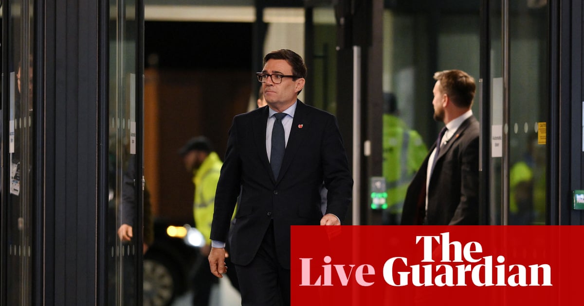 Burnham says he wants to offer more ‘regional empowerment’ ahead of devolution summit – UK politics live