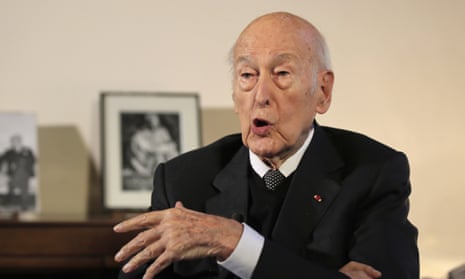 Valéry Giscard d’Estaing in January 2020.