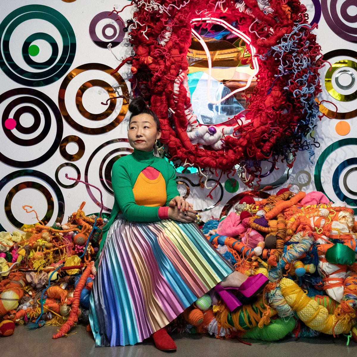 Colours help my heart and mind to heal': Hiromi Tango, the artist using rainbows to cheer up the world | Art | The Guardian