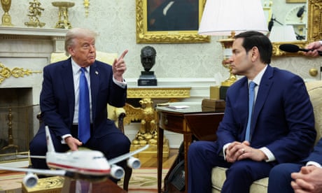 Donald Trump with Marco Rubio