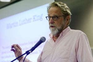 Taplin speaking at the Aspen ideas festival in Colorado, 2015.