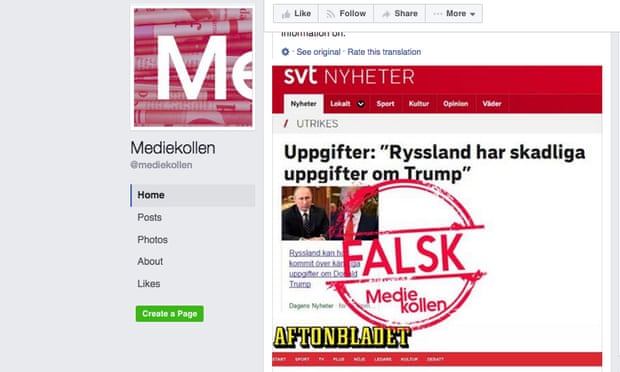 Mediekollen’s Facebook page