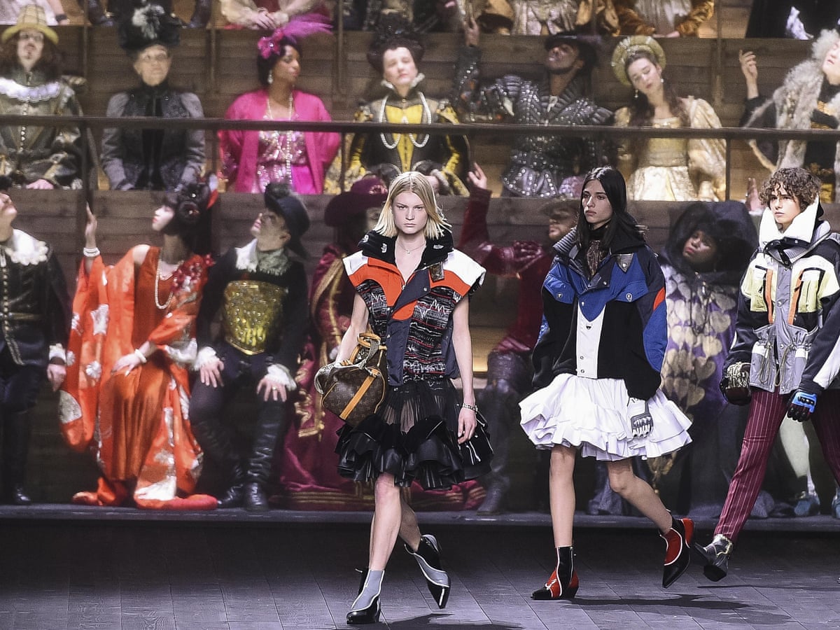 Louis Vuitton spurns coronavirus fears with dramatic closing show at Louvre, Paris fashion week