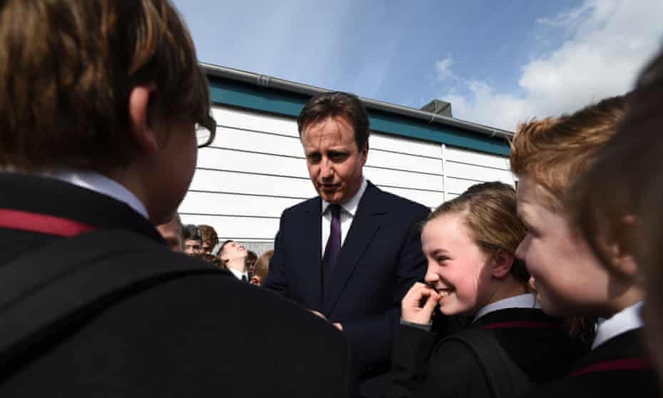 David Cameron at King’s Leadership Academy in Warrington