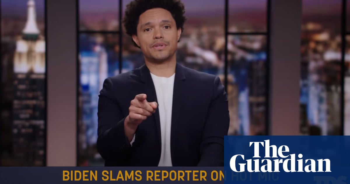 Trevor Noah on Biden’s hot mic drop: ‘What happens when you’ve been on Zoom for two years’