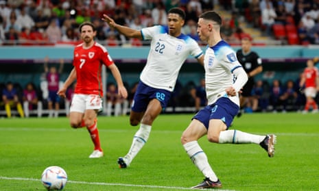 Phil Foden scores England’s second goal