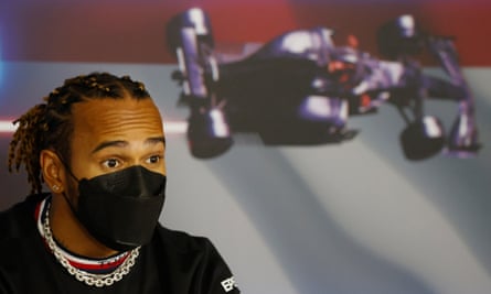 Lewis Hamilton is just behind Max Verstappen in the drivers’ championship.