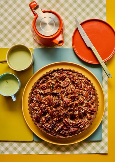 Adriann Ramirez’s pecan, buckwheat and chocolate pie