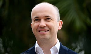 NSW Minister for Energy and Environment Matt Kean speaks to the media at Taronga Zoo in Sydney, Sunday, May 24, 2020. (AAP Image/Joel Carrett)