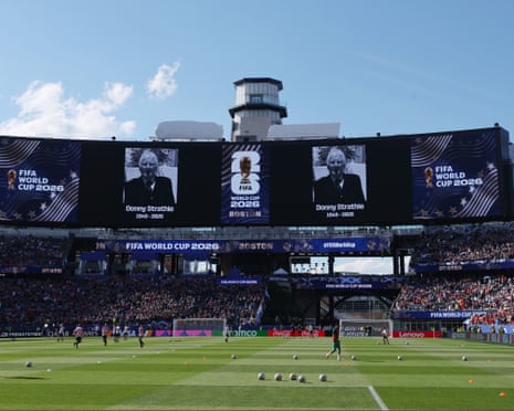 Fans encouraged to take part in a minutes applause for Scotland fan Donny Strathie, who sadly passed away in Boston.