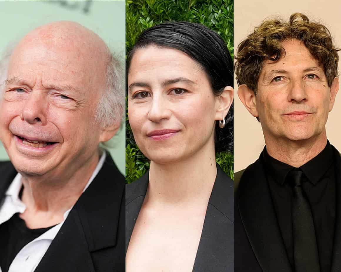 Wallace Shawn, Ilana Glazer and Jonathan Glazer.