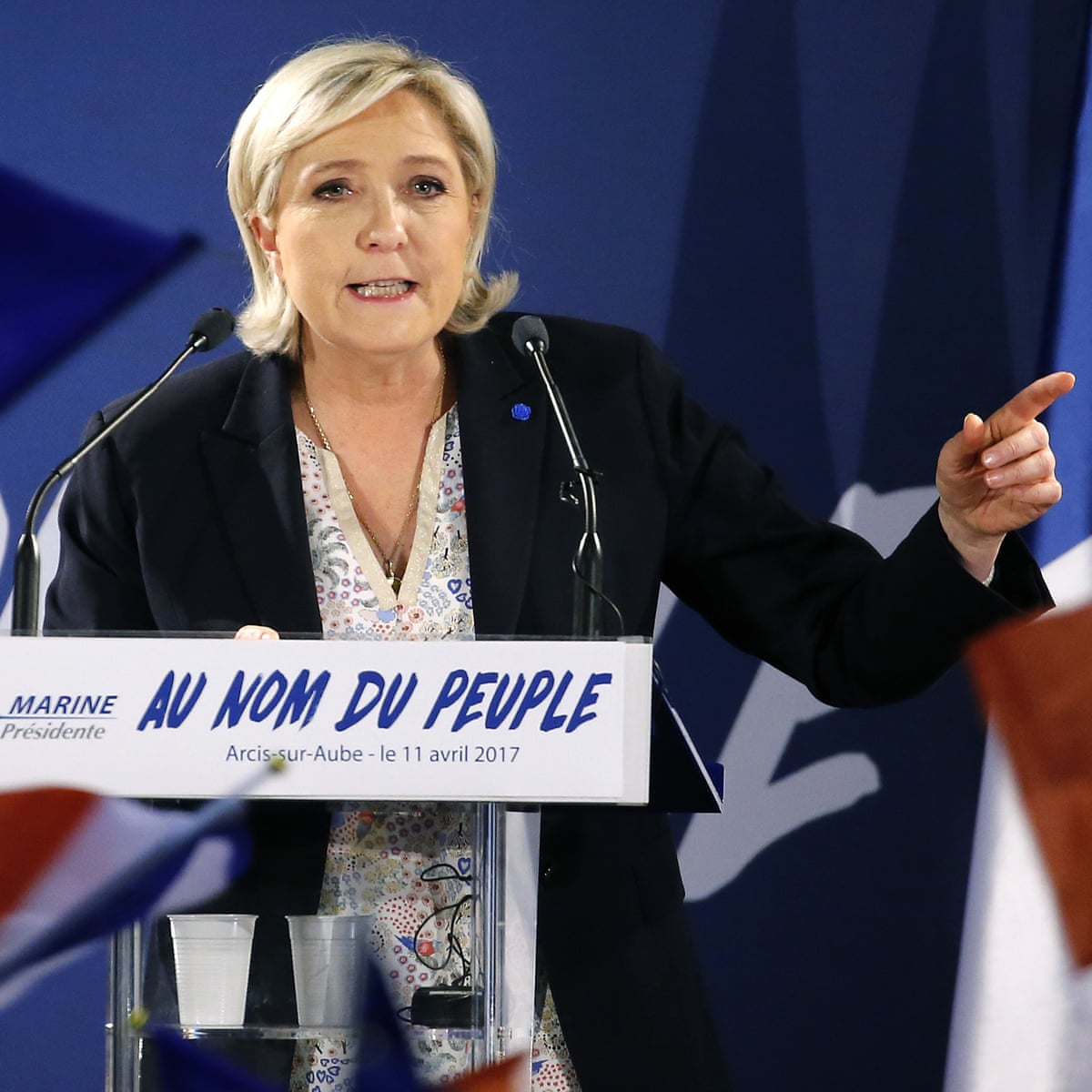 Whirlpool Afdeling Belegering Marine Le Pen: the estranged daughter tied to a very public life | Marine  Le Pen | The Guardian
