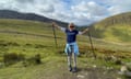 Martha Lane Fox on our fundraising climb in Eryri national park, 20 April 2024.