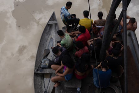 People on a boat