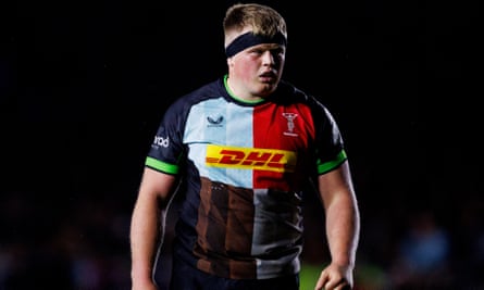 Fin Baxter in the Champions Cup aganst Glasgow