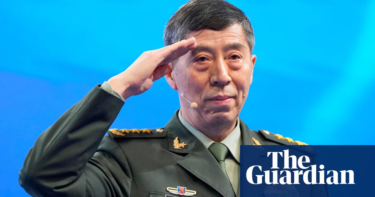 Li Shangfu Chinas defence minister at ShangriLa Dialogue warns of cold war mentality in digs at US The Guardian Li Shangfu Chinas defence minister at ShangriLa Dialogue warns of cold war mentality in digs at US The Guardian