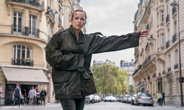 ‘I’d go down fighting for my girls’ … Jodie Comer as Villanelle in Killing Eve.