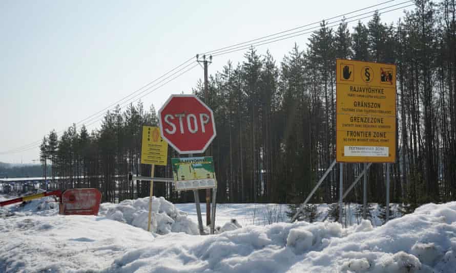 Russia-Ukraine war latest: fierce fighting in Sievierodonetsk; UK ‘deeply concerned’ by death sentences for Britons in Donetsk – live | World news 10 Road signs at the border crossing with Russia in Imatra, Finland