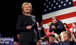 Hillary Clinton at the Rochester Opera House on 22 January 2016