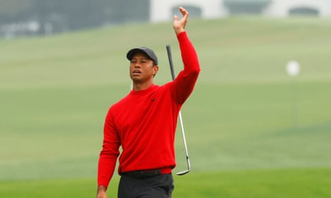 Defending champion Tiger Woods had a nightmare at the 12th hole during the final Masters round.