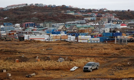 A general view of Iqaluit, Nunavut.