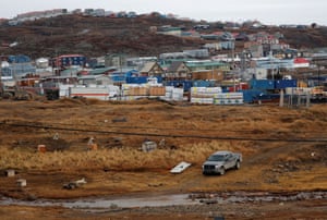 A view of Iqaluit, Nunavut, where the changing climate is making the seasons unpredictable.