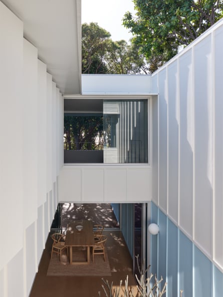 Exterior view of the Blok Three Sisters property