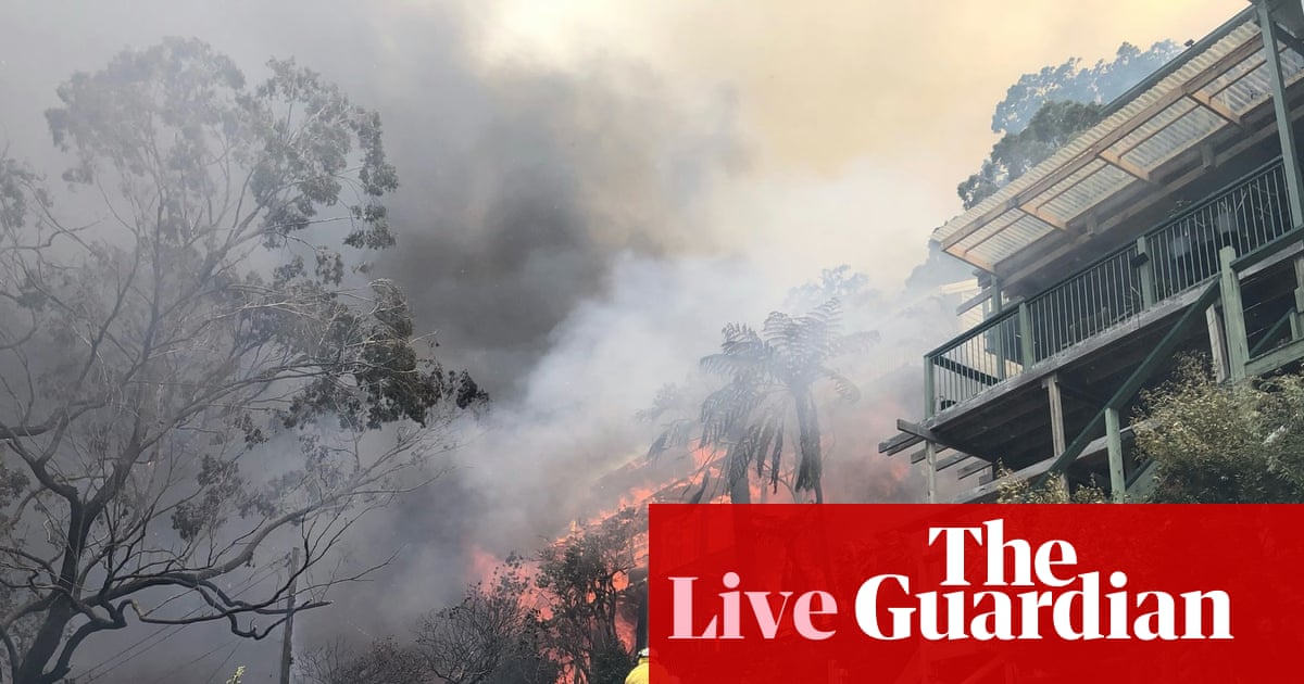 NSW Central Coast ‘not out of the woods yet’ as bushfire conditions ease – as it happened