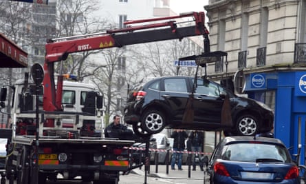 Charlie Hebdo gunmen's car
