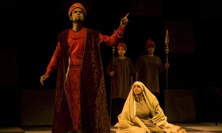 Tughlaq, a play in the Kannada language by Girish Karnad, being performed in 2013.