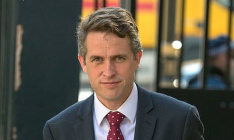 The defence secretary, Gavin Williamson